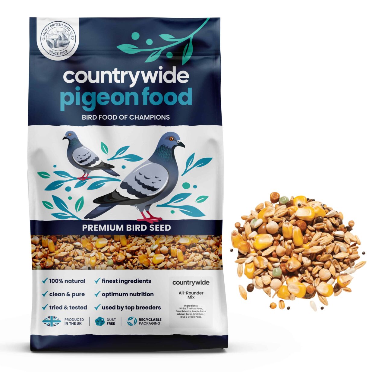 Countrywide All Rounder Pigeon Corn Mix 20kg