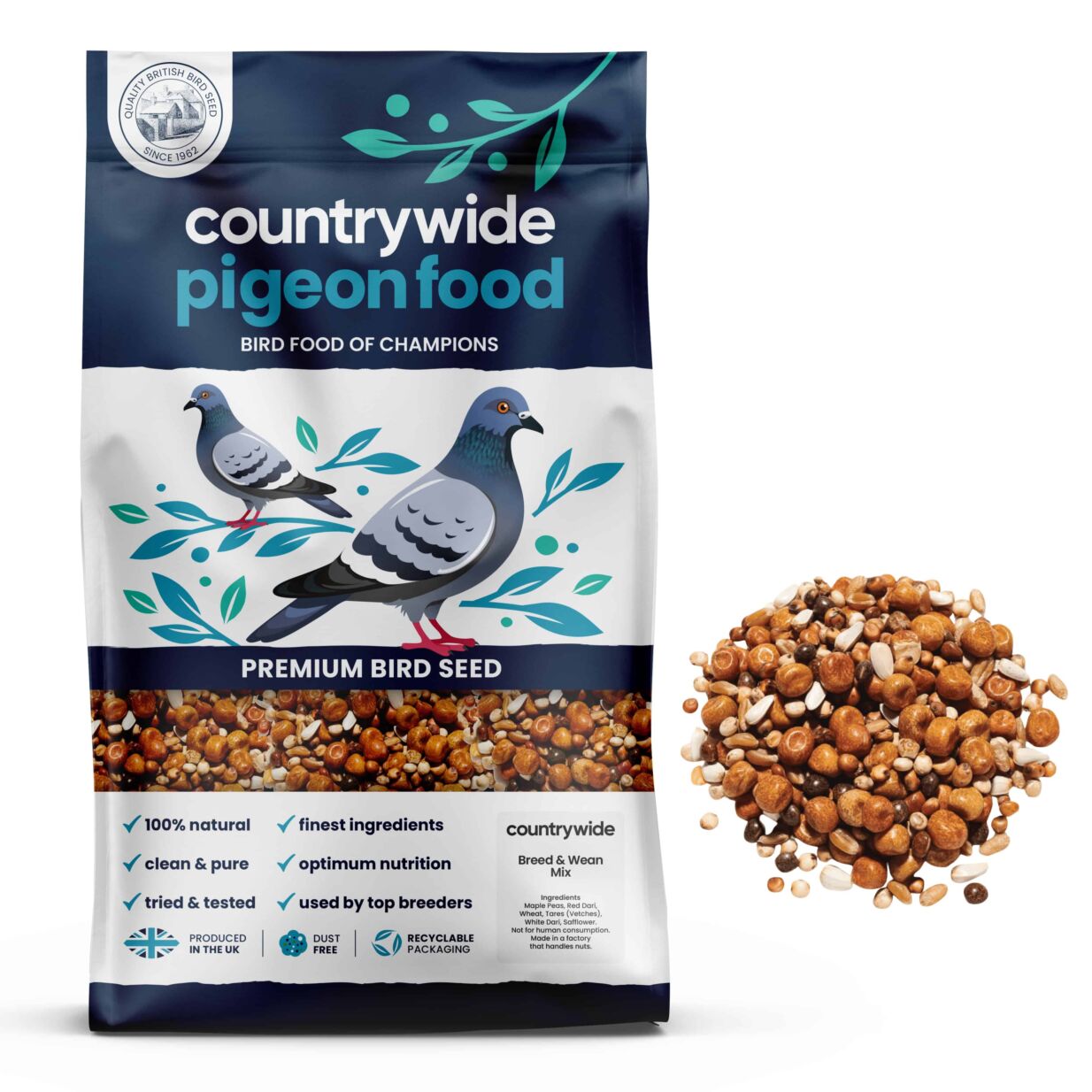 Countrywide Breed and Wean Pigeon Corn Mix 20kg