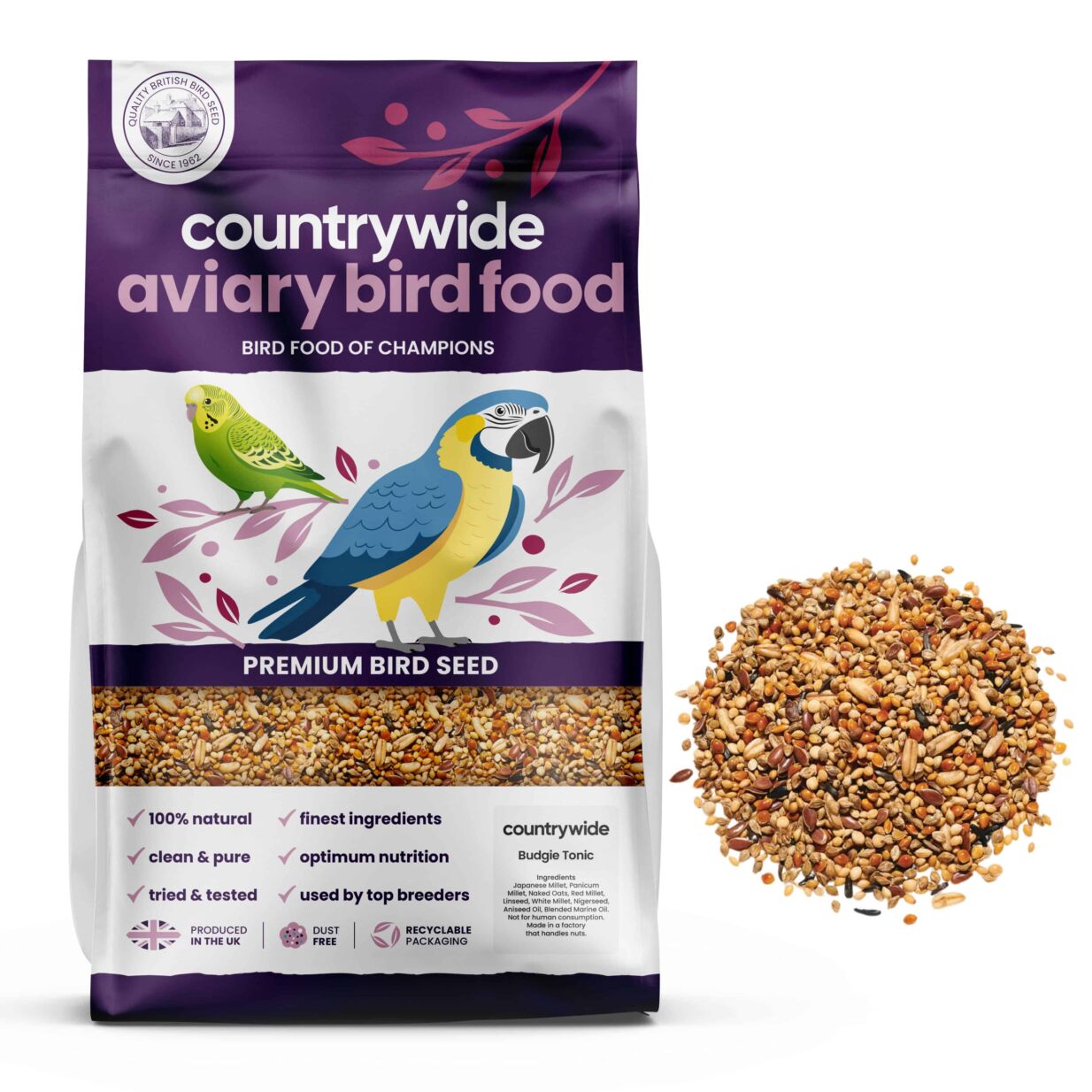 Countrywide Budgie Tonic Mix 20kg