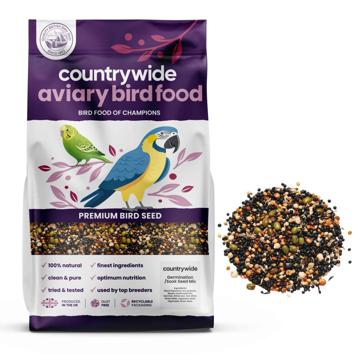 Countrywide Germination Soak Seed Mix 20kg