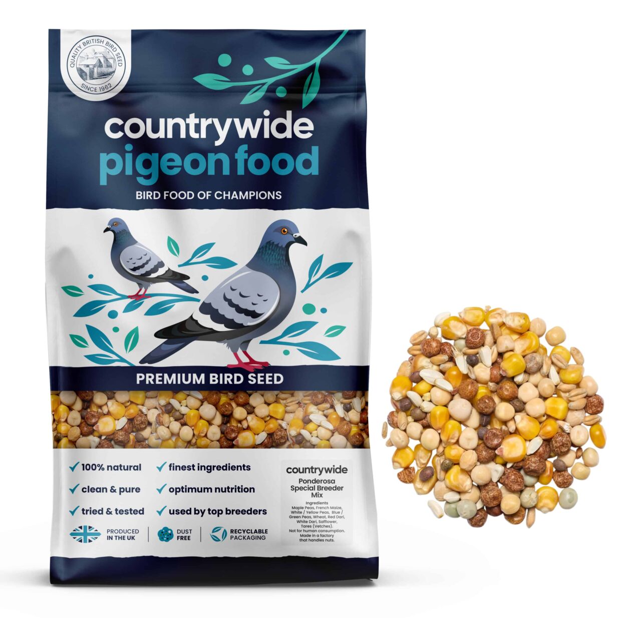 Countrywide Ponderosa Special Breeder Pigeon Mix 20kg