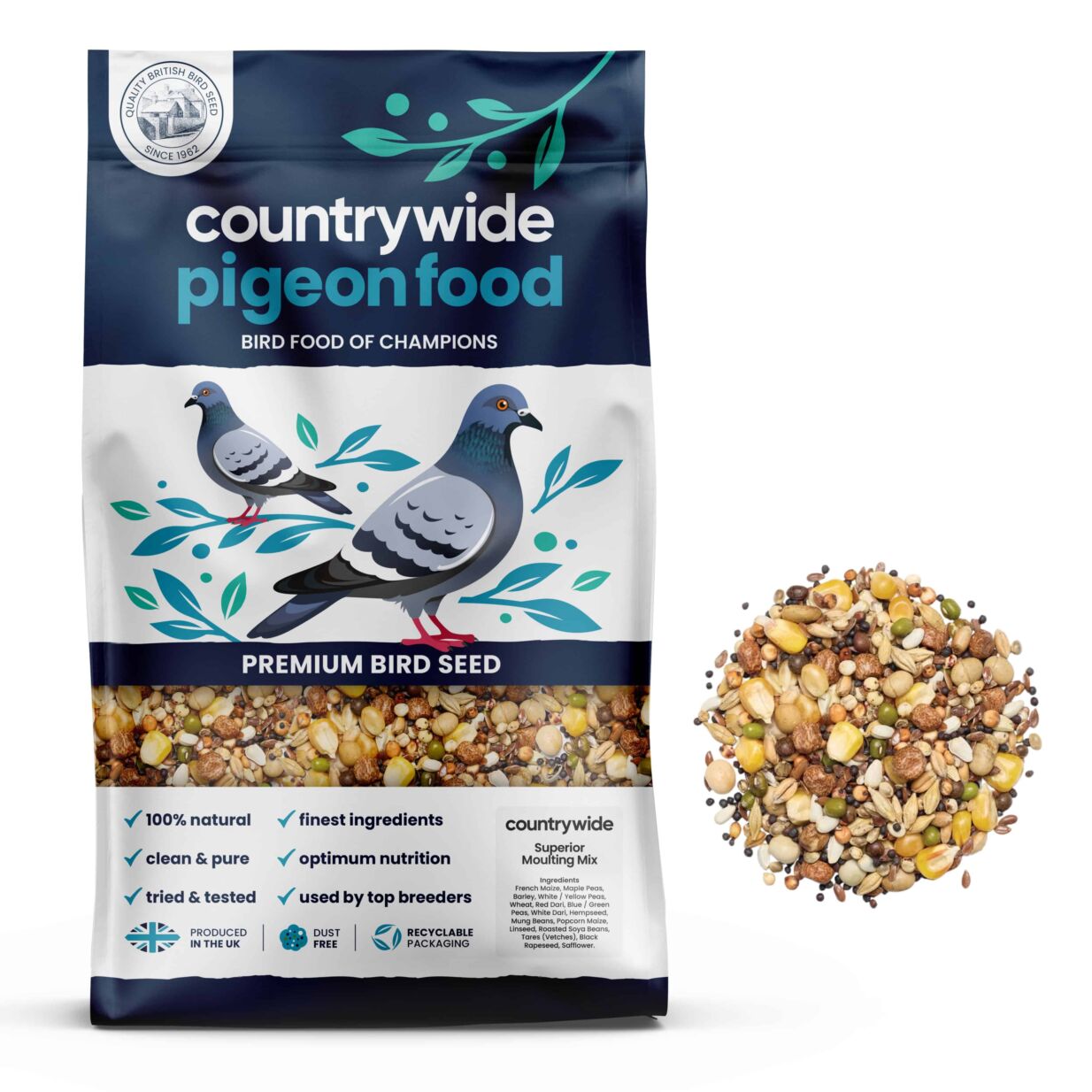 Countrywide Superior Moulting Pigeon Mix 20kg